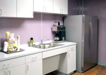 allied modular interior breakroom and lunch room