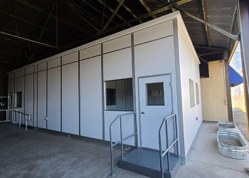 modular in-plant office interior in-plant office allied modular partitions