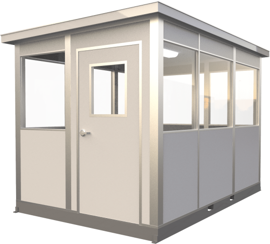 8x12 modular guardhouse Guardhouses and Guard Shacks by Allied Modular
