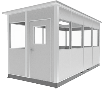 8x16 guardbooth Guardhouses and Guard Shacks by Allied Modular