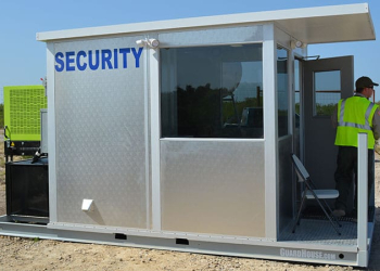 allied modular mobile security booth