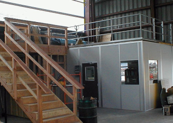 Allied Modular Load Bearing Office Allied Modular Shipping Receiving Office