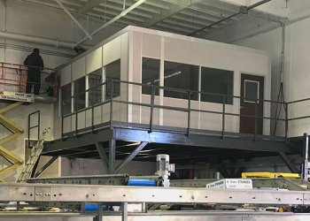 vision tower modular interior warehouse office modular warehouse office by allied modular