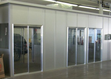 Modular Service Booth