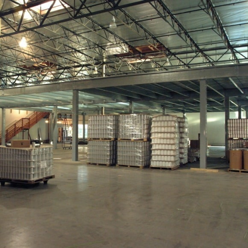 Allied Modular Industrial Working Platform mezzanine