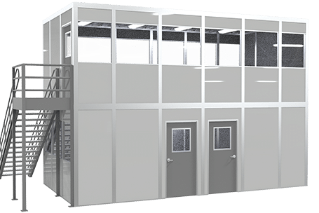 Multi story modular offices