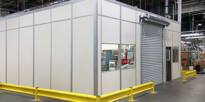 machine enclosure modular building