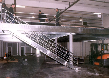 industrial storage Mezzanines and Raised Platforms storage