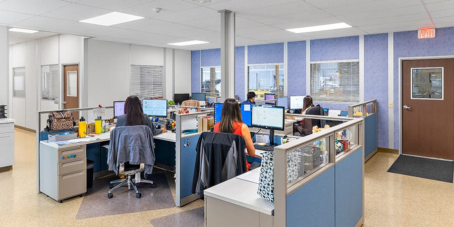 Modular Offices partition walls by allied modular