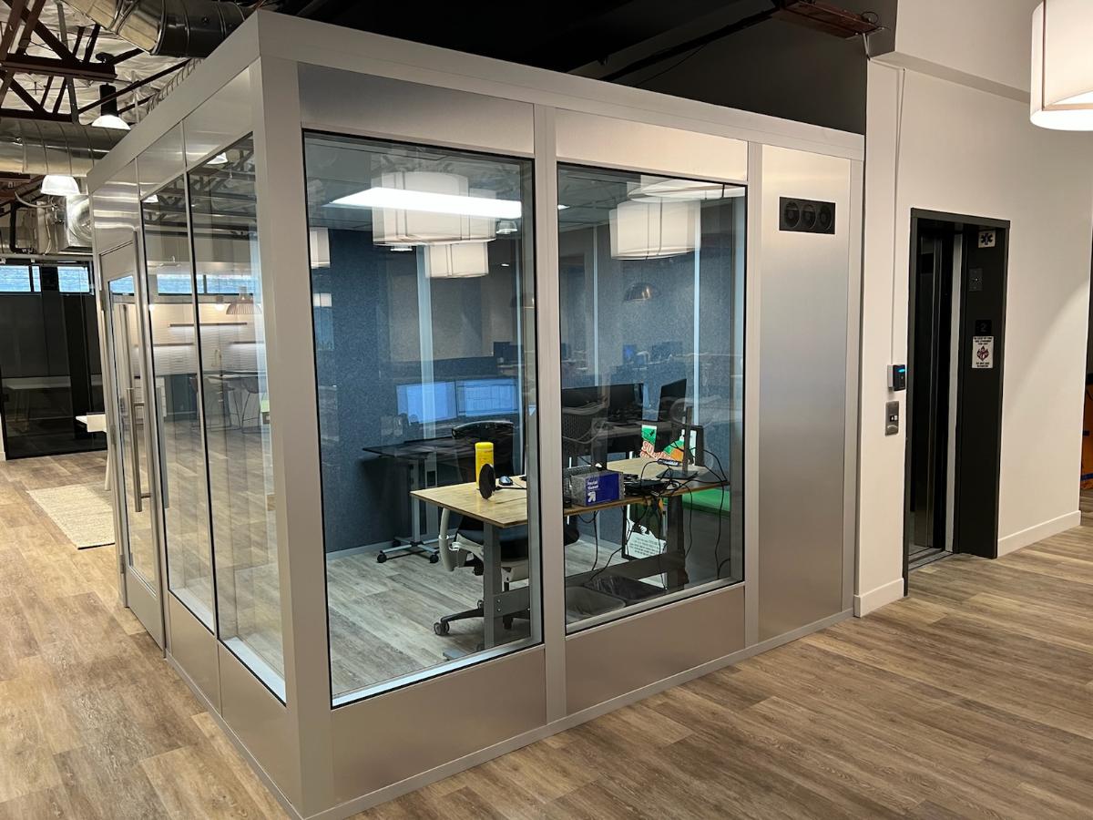 6x6 Zonez privacy modular office