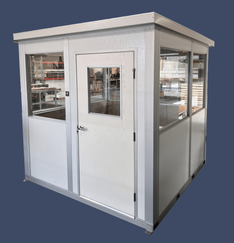 Patriot Express – 8′ x 8′ x 8′ High Integra 400 Exterior Modular Guardhouse