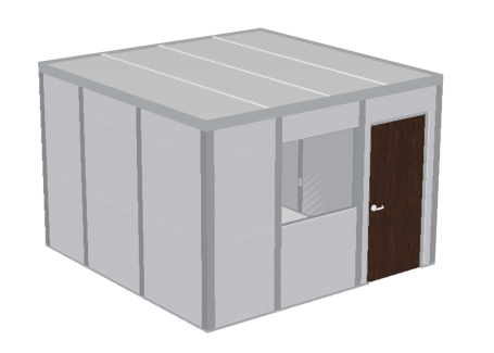 12'x12' quick ship allied modular building Quick ship buildings for fast and efficient solutions.