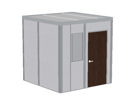 Allied modular building 8x8x8 ready to ship. Quick ship buildings for fast and efficient solutions.