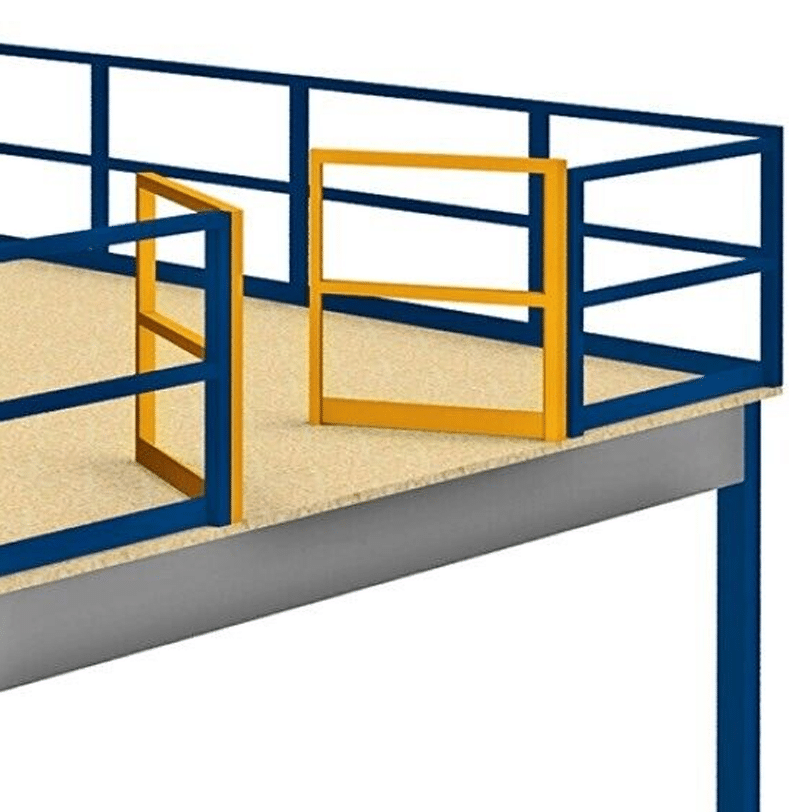 Safety Raining w/ Swing or Slide Gate