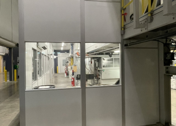 Machine enclosure rooms by Allied Modular