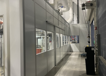 Machine enclosure rooms by Allied Modular