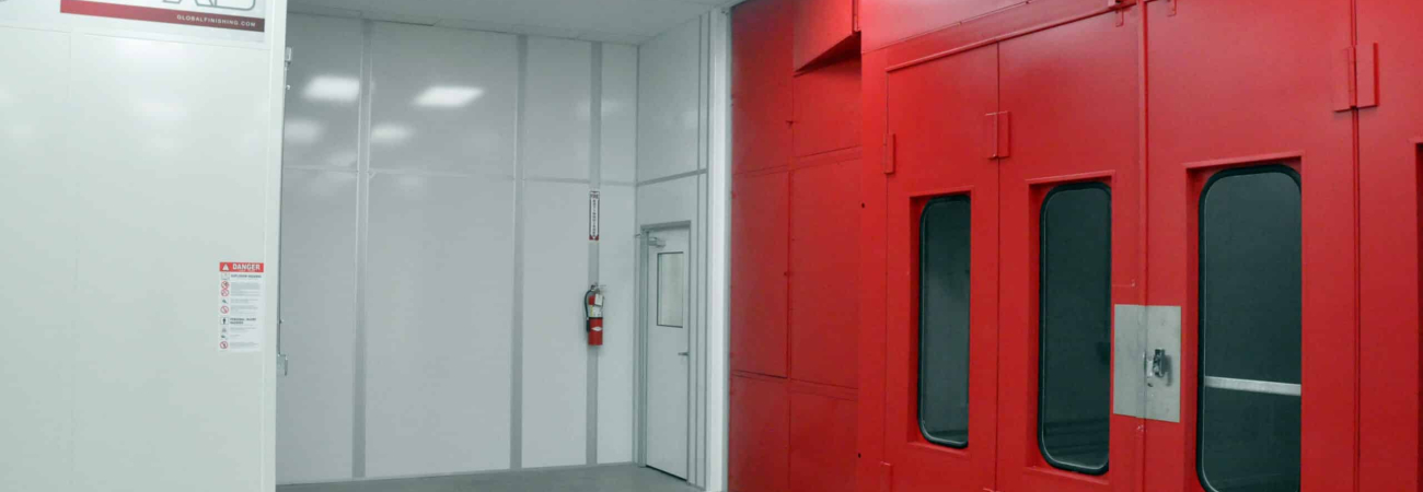 Tall walls and cleanrooms by allied modular paint room - room dividers and warehouse dividers