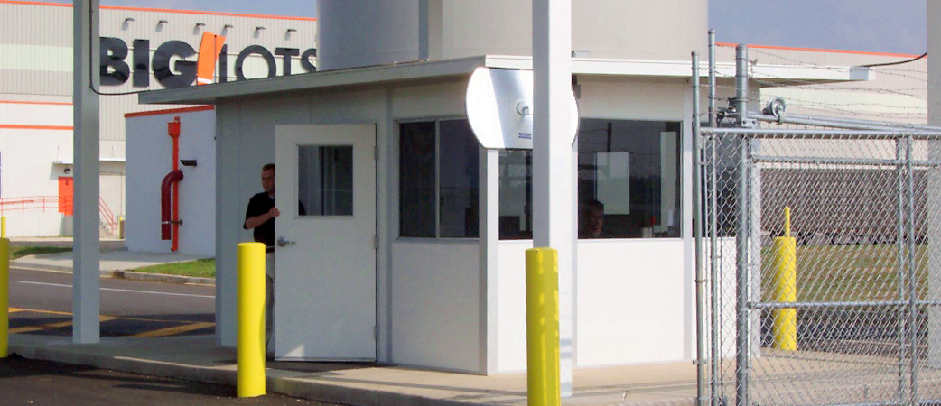 guard house guard shack guard booth TOLL BOOTH made by allied modular - modular guardhouse
