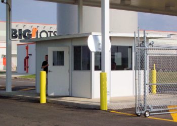 guard house guard shack guard booth TOLL BOOTH made by allied modular - modular guardhouse