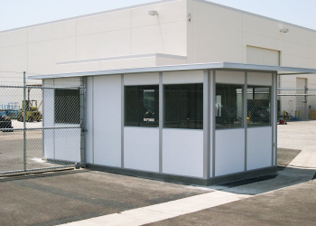 booth guard house guard shack guard booth made by allied modular - modular guardhouse gate house