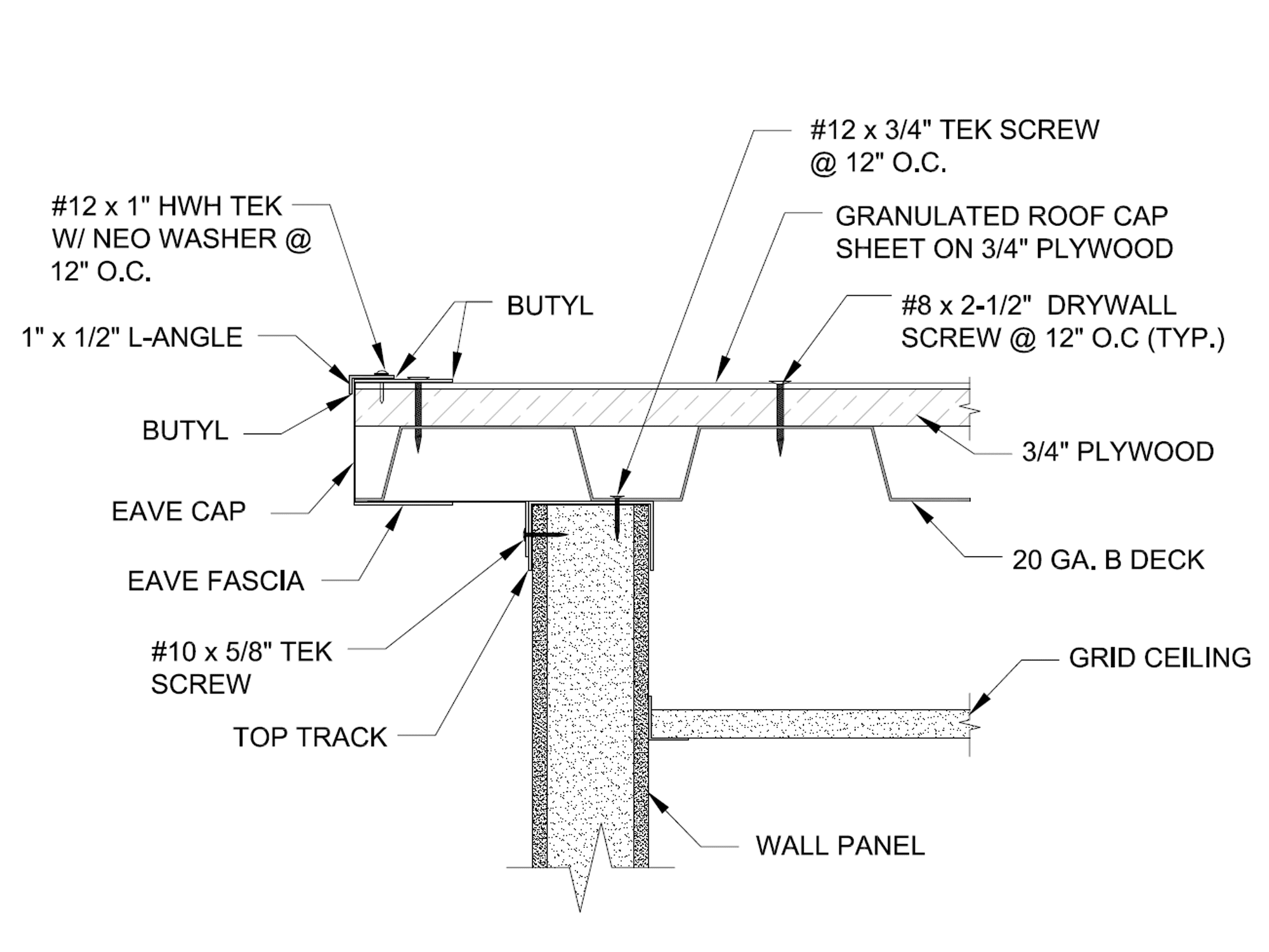 B-Deck / Plywood and Cap Sheet