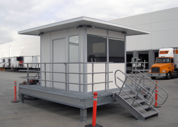 booth guard house guard shack guard booth made by allied modular - modular guardhouse gate house