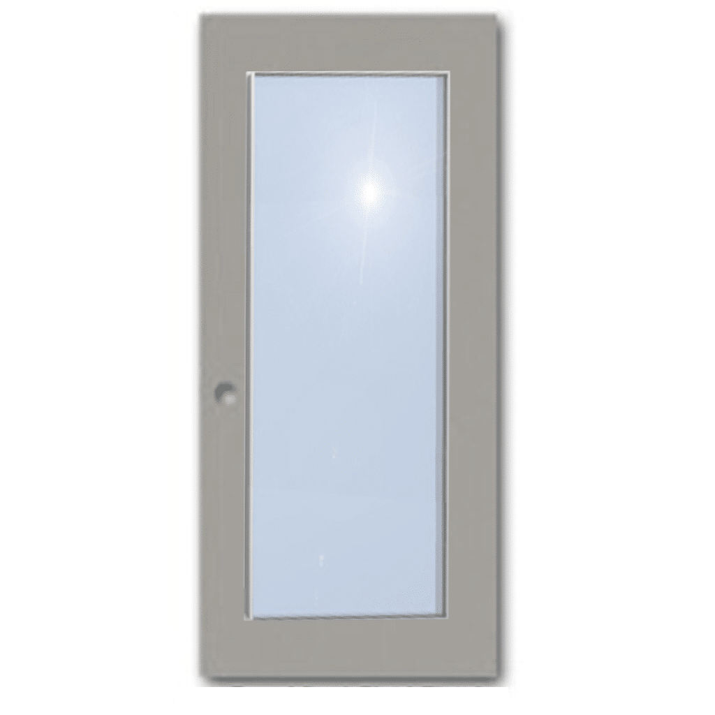 Gray Vinyl Clad Vision 24"x66"