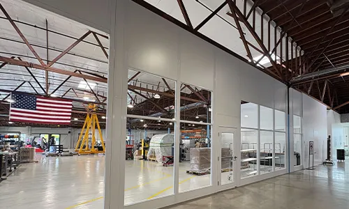 Government modular wall projects