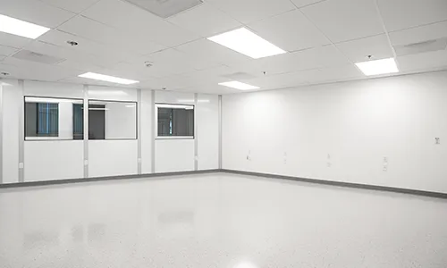 Healthcare modular wall application
